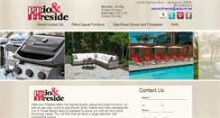 Desktop Screenshot of patiofireside.com